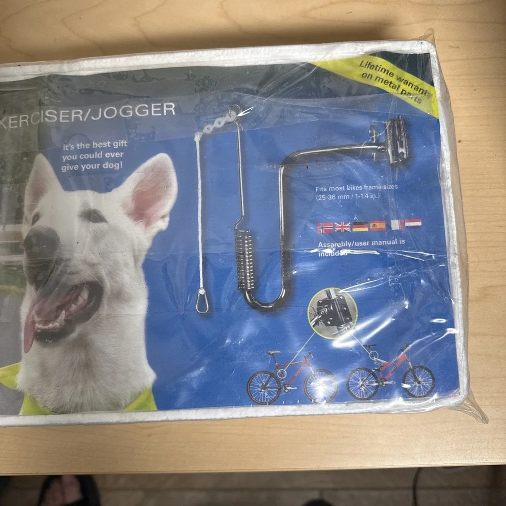 Springer Hands Free Dog Leash Bike Attachment Kit Pet Exerciser Running Walk New